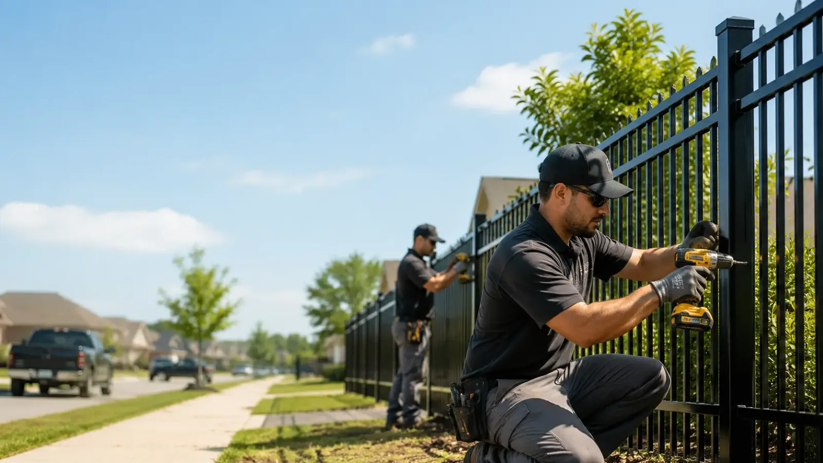 Metal Fence Installation in Lambertville, MI